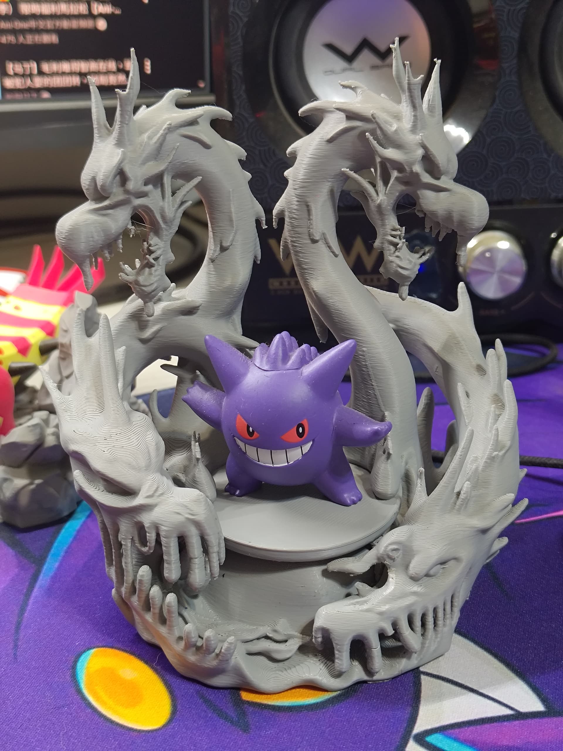 Gengar: Poison Dragon Diorama (One Piece - Magellan Style) - Thumbnail