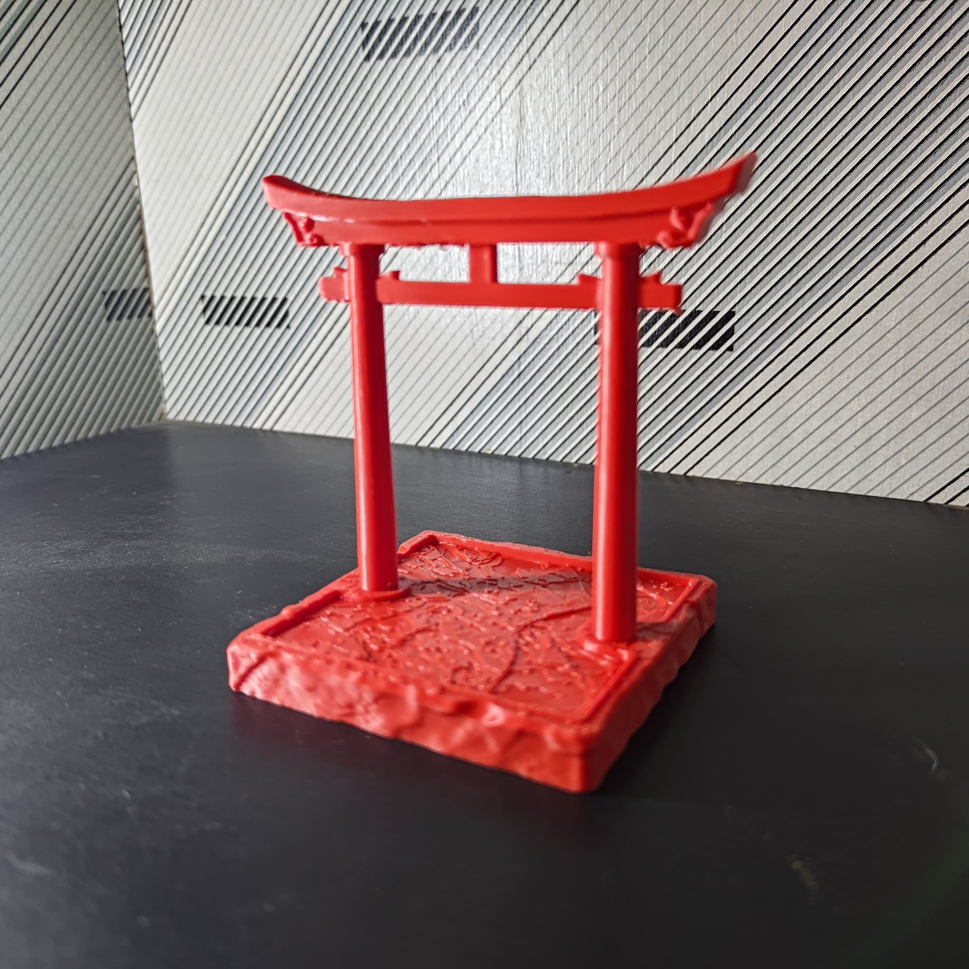 路卡力歐專用鳥居底座 - Cover