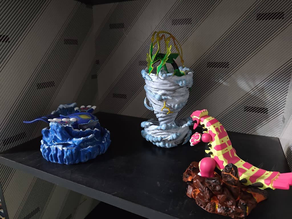 Hoenn Weather Trio: Weather Legendary Diorama Set