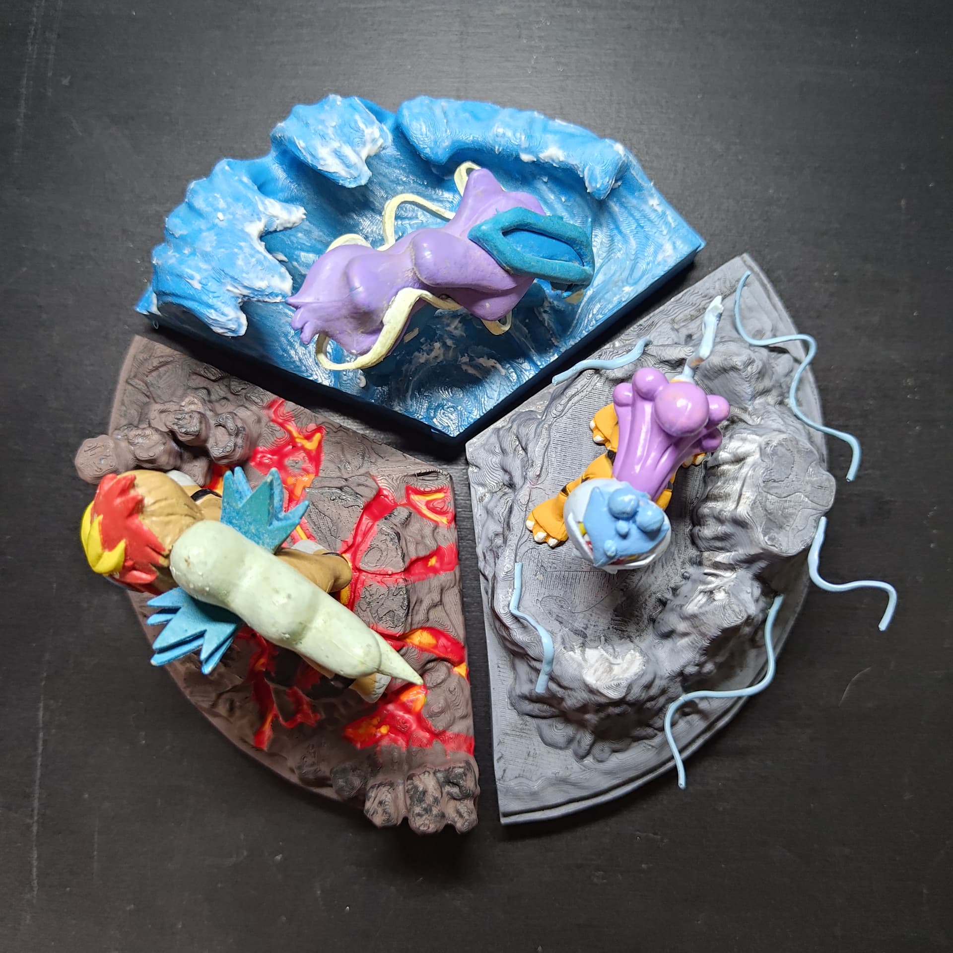 豐緣三犬專屬底座