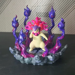 Alolan Typhlosion Ghost Fire Base - Thumbnail