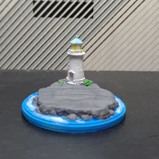 Ampharos Harbor Light Base - Thumbnail