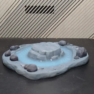 Buizel Ringed Lakeshore Resin Base - Thumbnail