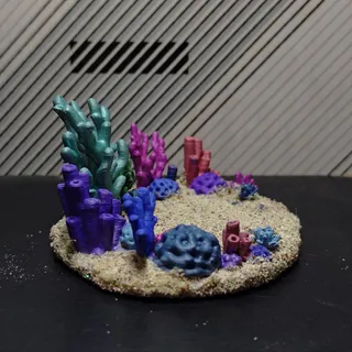 Clamperl Coral Seafloor Garden - Thumbnail