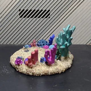 Clamperl Coral Seafloor Garden - Thumbnail