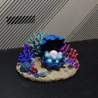 Clamperl Coral Seafloor Garden - Thumbnail