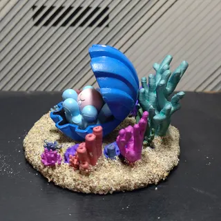 Clamperl Coral Seafloor Garden - Thumbnail