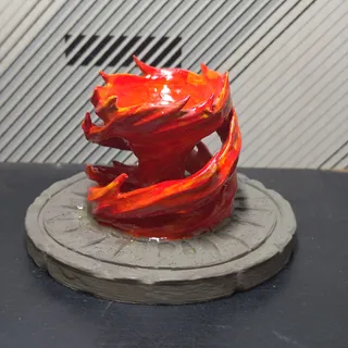 Volcarona Fire Vortex Base - Thumbnail