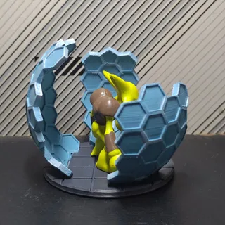 Hexagonal Magic Barrier Slab Base - Thumbnail