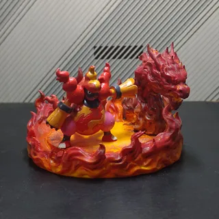 Magmortar Blazing Dragonhead Base - Thumbnail