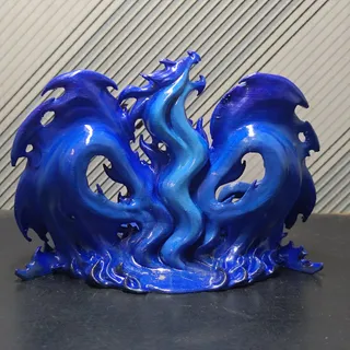 Mega Charizard X Dragon Pulse Display Base - Thumbnail
