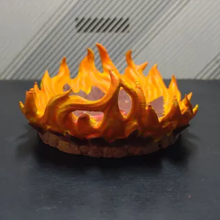 Mega Charizard Y Fire Base - Thumbnail
