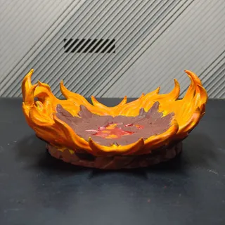 Mega Charizard Y Fire Base - Thumbnail