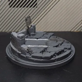 臭臭泥廢墟街道底座 - Thumbnail