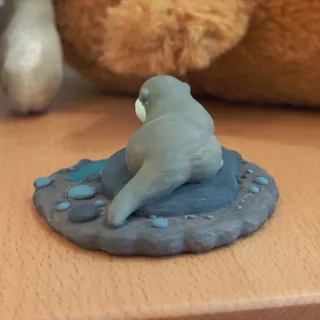 水獺毛絨公仔 - Thumbnail