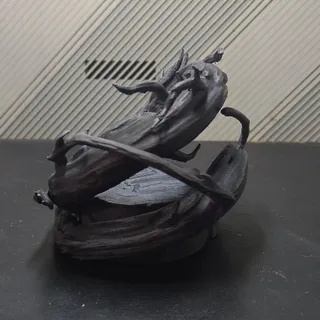 蜥蜴王 木龍底座 - Thumbnail
